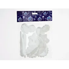 Украшение декоративное (подвесное) Новый год 7*7*2 см (17,5*23 см)