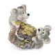 Фигурка декоративная (копилка) Мышки на бочке 13*8*12 см