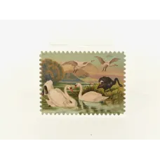 Фигурка декоративная (магнит) В мире животных 8*6*0,5 см (4 вида) (керамика)