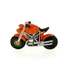 Фигурка декоративная (магнит) Мото 8,5*2*5 см (4 вида) (полистоун)