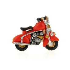 Фигурка декоративная (магнит) Мото 8*1,5*6 см (4 вида) (полистоун)