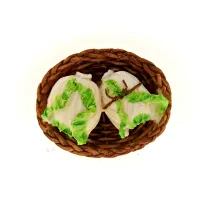 Фигурка декоративная (магнит) Урожай 7*2,5*6 см (4 вида) (полистоун)