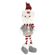 Фигурка декоративная, интерьерная Розовый тигруля 15*13*45 см