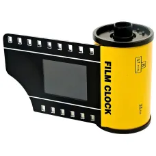 Часы настольные электронные Кинематограф h=13 см l=15,5 см (с адаптером)