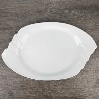 Блюдо Маршмеллоу 34*25*4 см (фарфор)