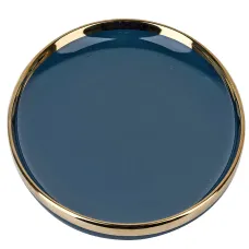 Тарелка Royal Line Midnight Blue 25,5*25,5*3 см