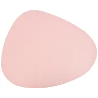 Салфетка сервировочная (плейсмат) Экокожа (розовая) 45*37 см