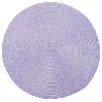 Салфетка сервировочная (плейсмат) Casual line (фиолетовая) d=38 см