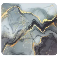 Салфетка сервировочная (плейсмат) Мрамор 30x28 см