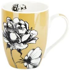 Кружка фарфоровая Floristry 340 мл