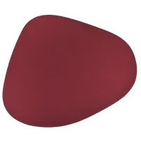 Салфетка сервировочная (плейсмат) Экокожа (красная) 45*37 см