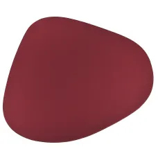 Салфетка сервировочная (плейсмат) Экокожа (красная) 45*37 см