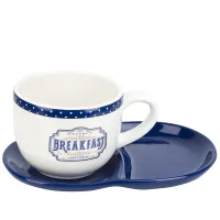 Набор для завтрака: чашка и блюдце Gourmet 23х15х10,5 см v=500 мл