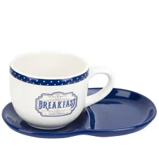 Набор для завтрака: чашка и блюдце Gourmet 23х15х10,5 см v=500 мл