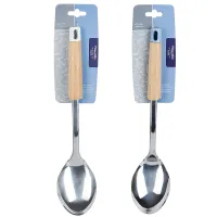 Ложка поварская Emborio Steel 34*7,5*2 см (2 вида)