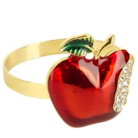 Кольцо для салфеток Яблоко 4х4х4 см