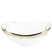 Салатник Маршмеллоу 23х12,5х9,5 см v=500 мл (фарфор)