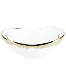 Салатник Маршмеллоу 23х12,5х9,5 см v=500 мл (фарфор)