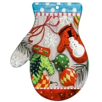 Подставка под горячее с пробкой Новый год 20*25*0,5 см