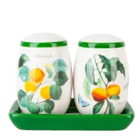 Набор для специй солонка/перечница Fruit Garden 11х6х8,5 см (керамика)