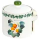 Банка для сыпучих продуктов + ложка Fruit Garden 11,5х9,5х11,5 см v=450 мл (керамика)