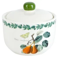 Сахарница Fruit Garden 11х11х10,5 см v=450 мл (керамика)