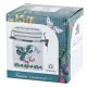 Банка для сыпучих продуктов (клипс) Fruit Garden 12х9,5х12 см v=480 мл