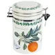 Банка для сыпучих продуктов (клипс) Fruit Garden 15х10х16 см v=800 мл (керамика)
