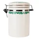 Банка для сыпучих продуктов (клипс) Fruit Garden 15х10х16 см v=800 мл (керамика)