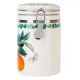 Банка для сыпучих продуктов (клипс) Fruit Garden 15х10х16 см v=800 мл (керамика)