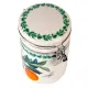 Банка для сыпучих продуктов (клипс) Fruit Garden 15х10х16 см v=800 мл (керамика)