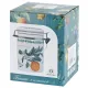 Банка для сыпучих продуктов (клипс) Fruit Garden 15х10х16 см v=800 мл (керамика)