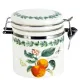 Банка для сыпучих продуктов (клипс) Fruit Garden 15х10х12 см v=480 мл (керамика)