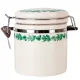 Банка для сыпучих продуктов (клипс) Fruit Garden 15х10х12 см v=480 мл (керамика)