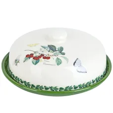 Блюдо с крышкой Fruit Garden 23,5х23,5х9,5 см d=24 см (керамика)