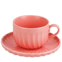 Чайная пара Fresh Taste, Dark Pink, объем 220 мл