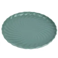 Блюдо Fresh Taste. Dark green d=26 см