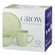 Столовый набор 12 предметов Grow.Beige