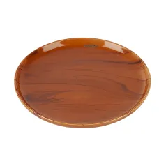 Тарелка Wooden Grain d= 21 см (фарфор)