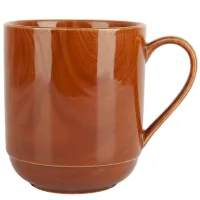 Кружка Wooden Grain v=320 мл (фарфор)