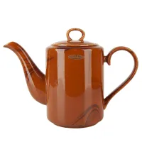 Фарфоровый заварочный чайник Wooden Grain v=800 мл