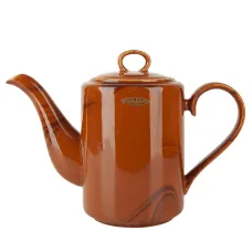 Фарфоровый заварочный чайник Wooden Grain v=800 мл