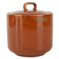 Сахарница Wooden Grain v=330 мл (фарфор)