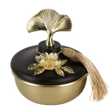 Шкатулка декоративная 14*12 (металл)