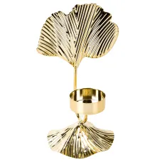 Подсвечник декоративный (без свечи) 18*7,5*15 см (металл)