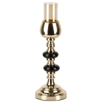 Подсвечник декоративный (без свечи) 35*11 см (металл)