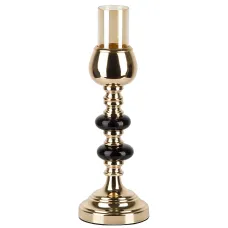 Подсвечник декоративный (без свечи) 35*11 см (металл)