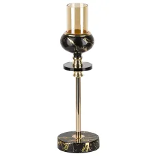 Подсвечник декоративный (без свечи) 29*10 см (металл)