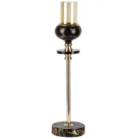 Подсвечник декоративный (без свечи) 34*10 см (металл)