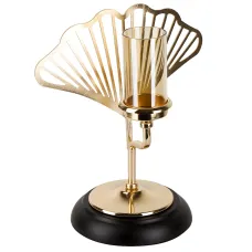 Подсвечник декоративный (без свечи) 28*22 см (металл)